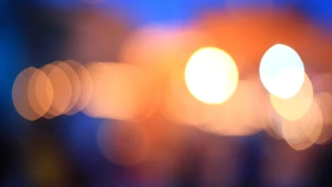 Bokeh night effect blurry background from chakgaew pattaya Stock Footage 94017710