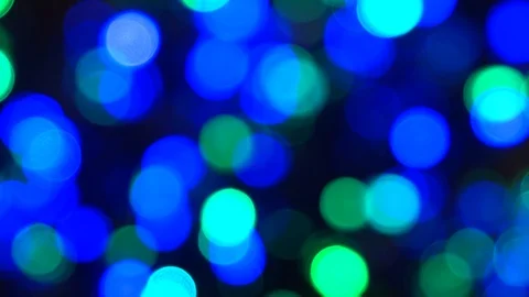 Bokeh in the night. Stock Footage 85849797
