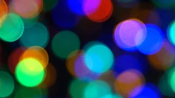 Bokeh in the night. Stock Footage 85851048