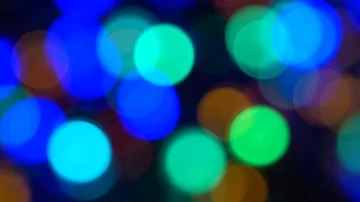 Bokeh in the night. Stock Footage 85853919