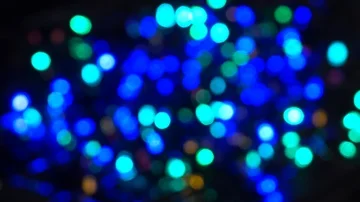 Bokeh in the night. Stock Footage 85854396