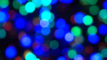 Bokeh in the night. Stock Footage 85854719