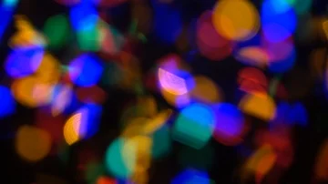 Bokeh in the night. Stock Footage 85856067