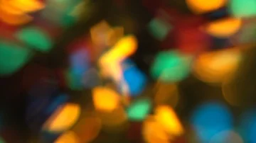 Bokeh in the night. Stock Footage 85857424