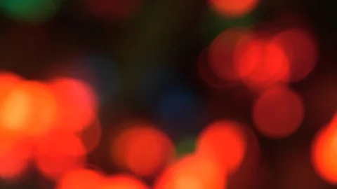 Bokeh in the night. Stock Footage 85857735