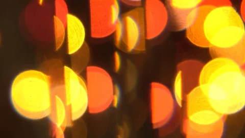 Bokeh in the night. Stock Footage 85859433