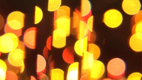 Bokeh in the night. Stock Footage 85860481