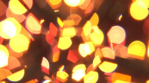 Bokeh in the night. Stock Footage 85860525