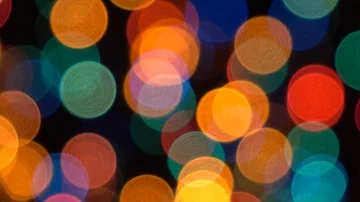 Bokeh in the night. Stock Footage 85861578