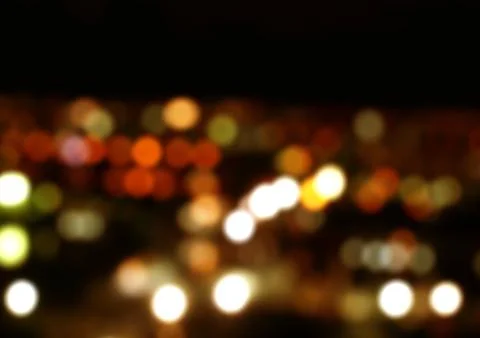 Bokeh at night Stock Photos