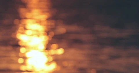 Bokeh in the ocean Stock Footage 84327864