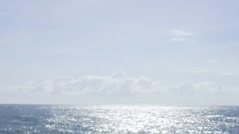 Bokeh of the ocean Stock Footage 99209413