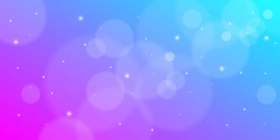 Bokeh or Blurred background with dot elements. This modern minimalist-themed bac Stock Illustration