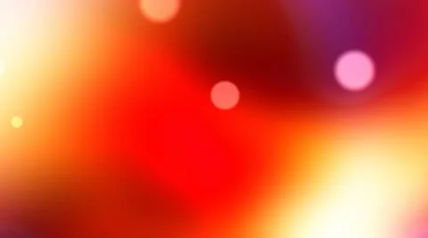 Bokeh Orange Float Stock Footage 11849748