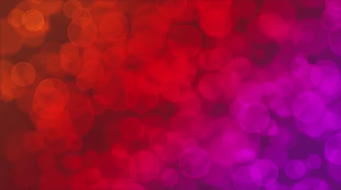 Bokeh Orange Red Stock Footage 53753791