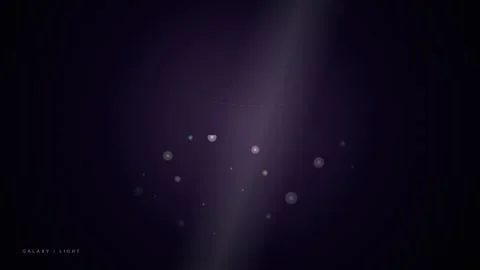 Bokeh Particle Galaxy Loop - Stars Glowing Lights VJ Backdrop Stockbeeldmateriaal 344031249