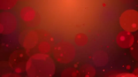 Bokeh Particle Loop Red 스톡 동영상 11472908