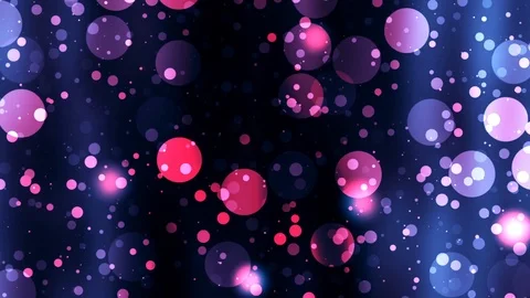 Bokeh particle motion background Stock Footage 89990496
