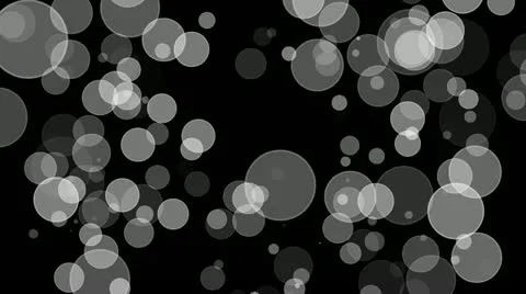 Bokeh Particles Center Fly Through Stock Footage 21561707