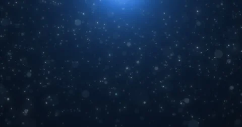 Bokeh particles flying up to the light Stock Footage 279777876