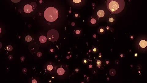 Bokeh Particles Stock Footage 213690258