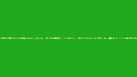 Bokeh particles in a line on green screen background Stock Footage 244562632