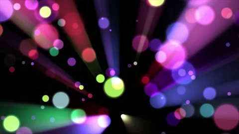 Bokeh party lights loop Stock Footage 201033283
