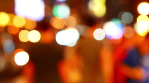 Bokeh People Stock-Footage 61751212