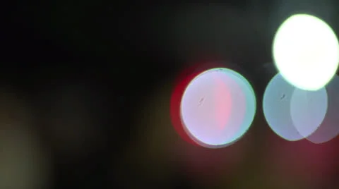 Bokeh people walking Stock-Footage 26339365