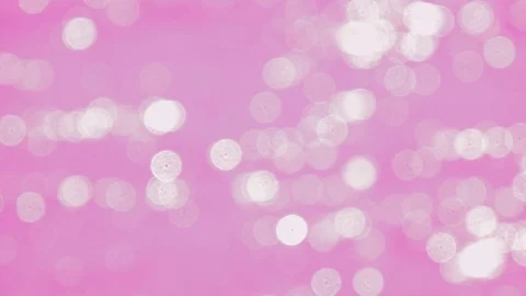 Bokeh ping background concept.It beautiful for love valentine or lovely wallpape Vidéo 83469869
