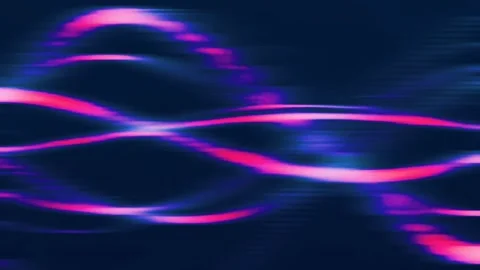 Bokeh pink light strigs rolling Stock-Footage 259037419