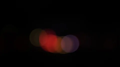 Bokeh Pulsing Lights Looping Stock Footage 107881543