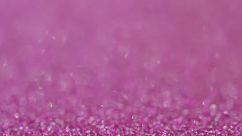 Bokeh on raspberry glitter. Macro shooting Stock Footage 101550463