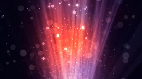 Bokeh Rays 1 Loopable Background Stock-Footage 52357952