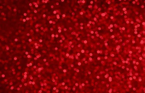 Bokeh Red Background Light Effect blur Glitter Sparkle Abstract Backdrop Foto stock