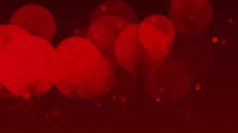 Bokeh red lights background blur Video stock 89990498