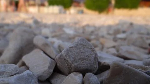 Bokeh Rocks Stock Photos