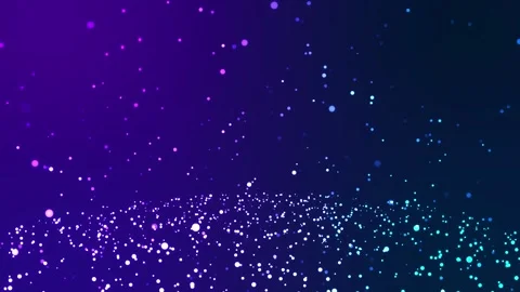 Bokeh Rotation Background Blue Bubble Moving on Screen Stock Footage 185923345