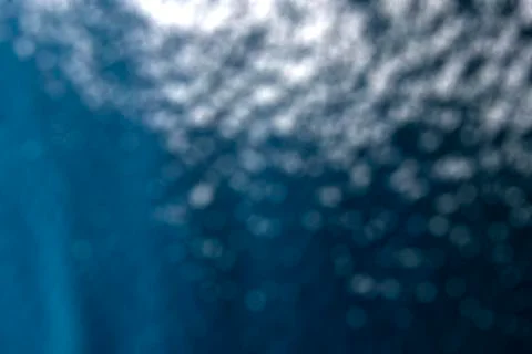 Bokeh sea surface Stock Photos