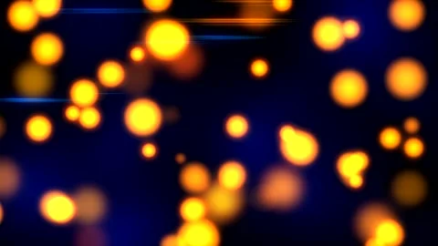 Bokeh shining particles 4K motion background 3D Loop Stock Footage 256281730