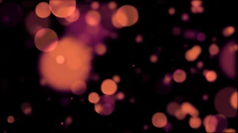 Bokeh shining particles 4K motion background 3D Stock Footage 256281738