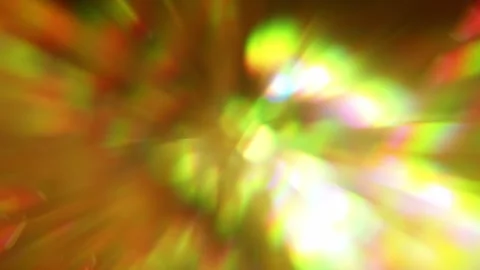 Bokeh Shiny Particles Lights. Orange Particles on Black Background. Glitter Vídeo Stock 291929004