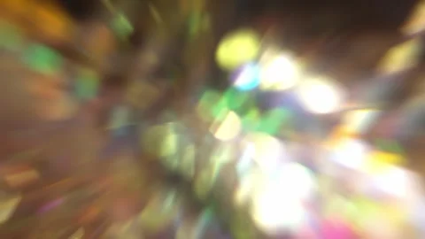 Bokeh Shiny Particles Lights. Orange Particles on Black Background. Glitter 库存影片 292932635