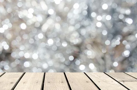 Bokeh silver Stock Photos