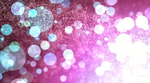 Bokeh Snow Stock Footage 11859643