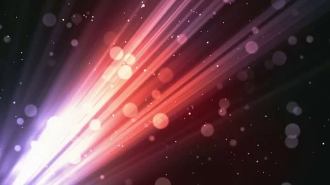 Bokeh Soft Rays Red Stock-Footage 73801139
