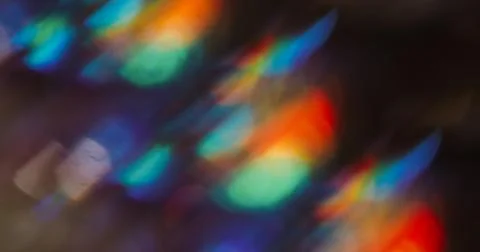 Bokeh spark light blur soft crystal flare flicker Stock Illustration