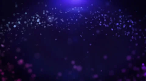 Bokeh Spin Blue Loop Stock Footage 24811952