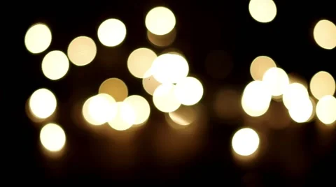 Bokeh style twinkling lights. Stock Footage 57724006