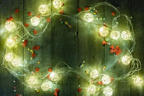 Bokeh texture for writing text congratulations on Christmas or Valentine's Day Stock Photos